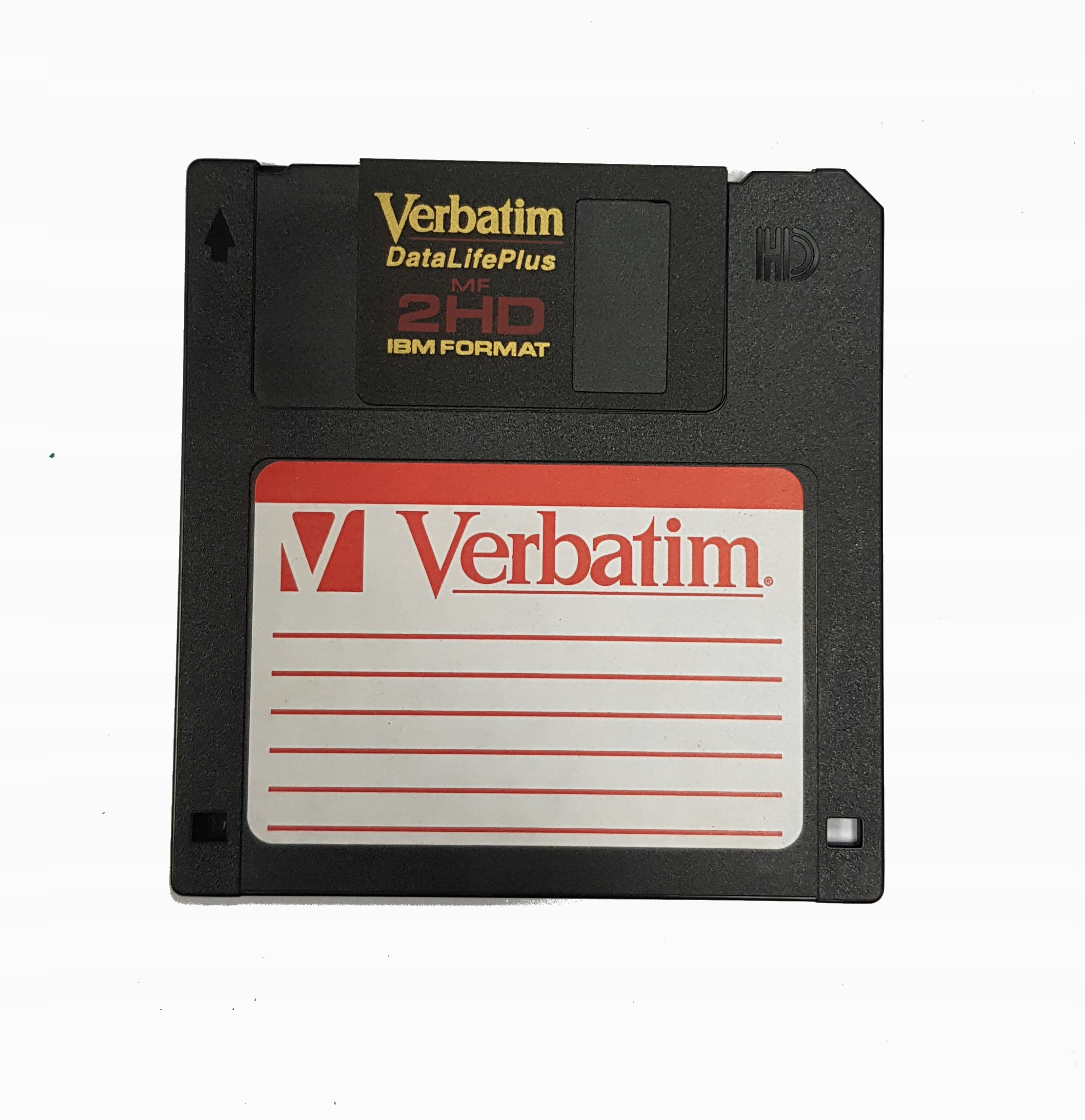Floppy Verbatim MF2 HD Data Life Plus