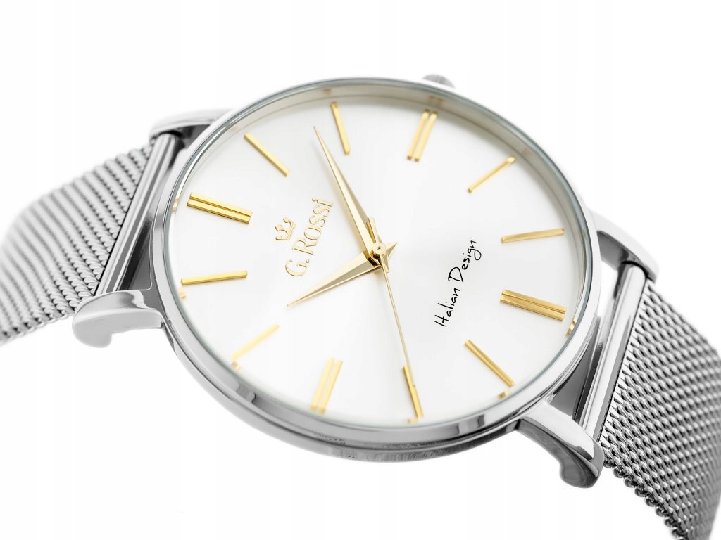 

Zegarek Gino Rossi Z Regulowaną Bransoletą Mesh