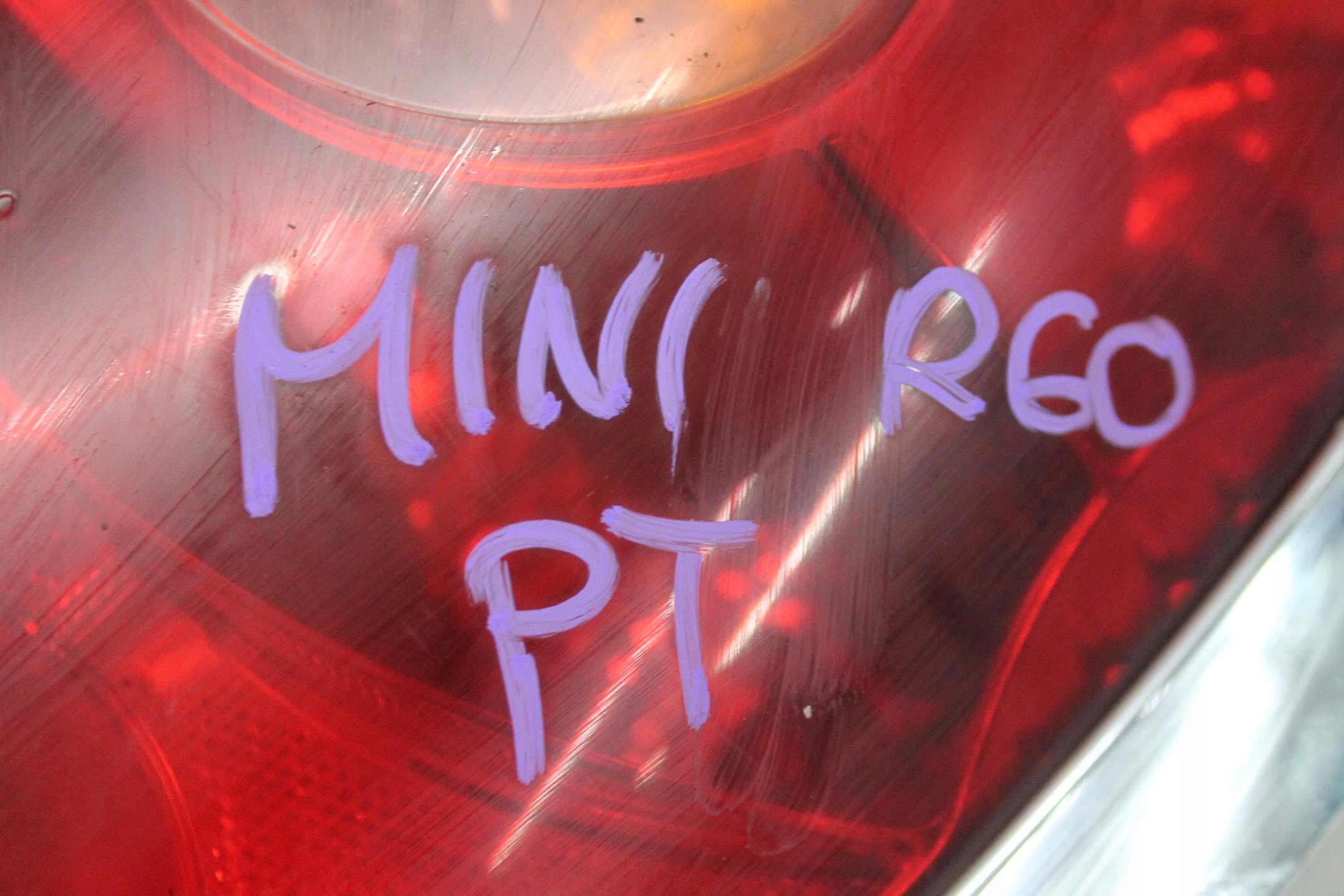 light right rear part right rear MINI R60 10-16