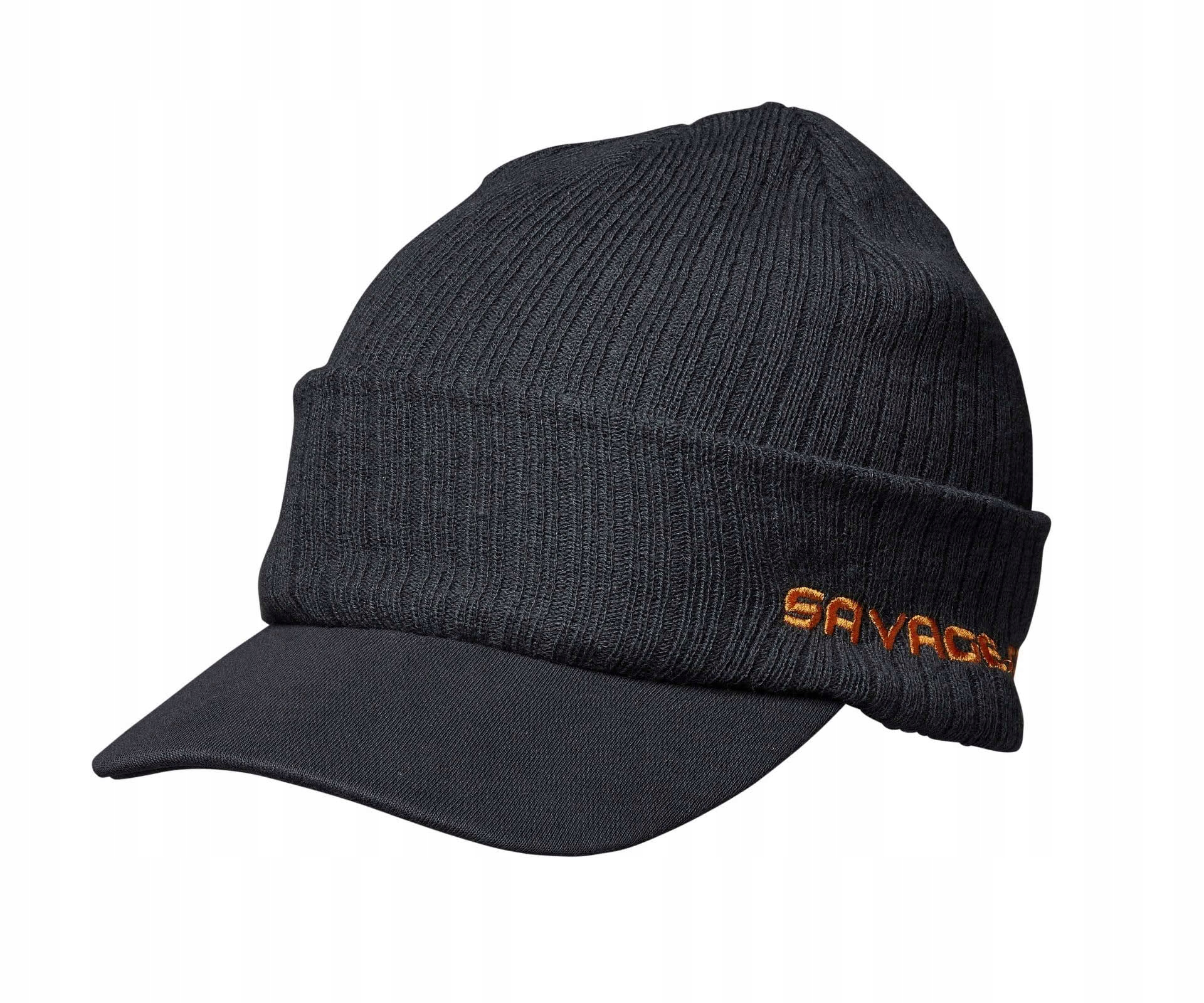 Czapka zimowa z daszkiem Savage Gear Peak Beanie One Size Rock Grey