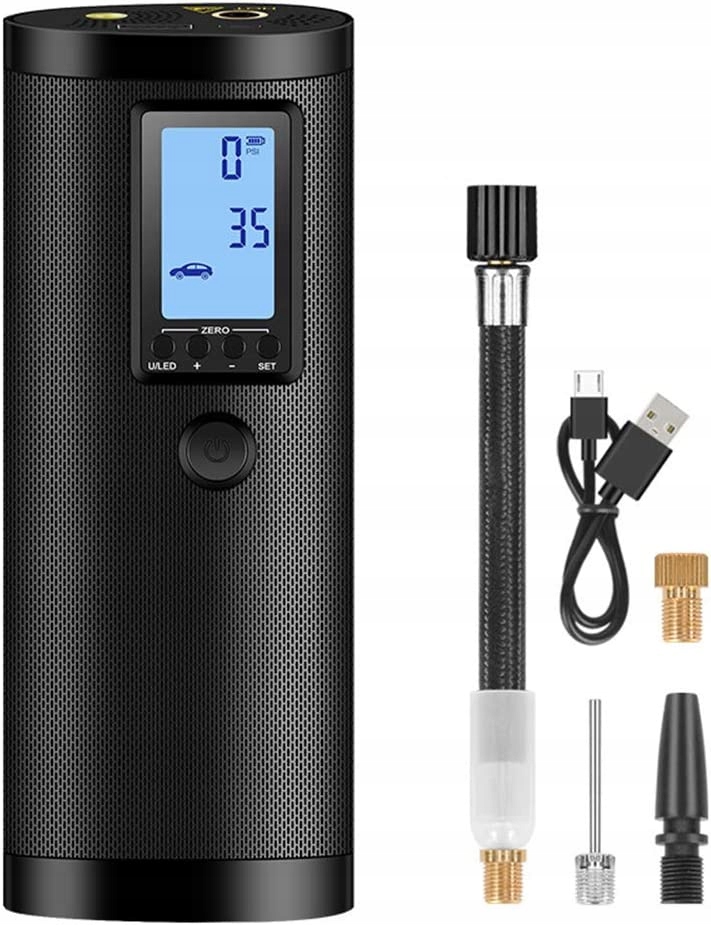 Elektryczna rczna pompka do opon, przenona