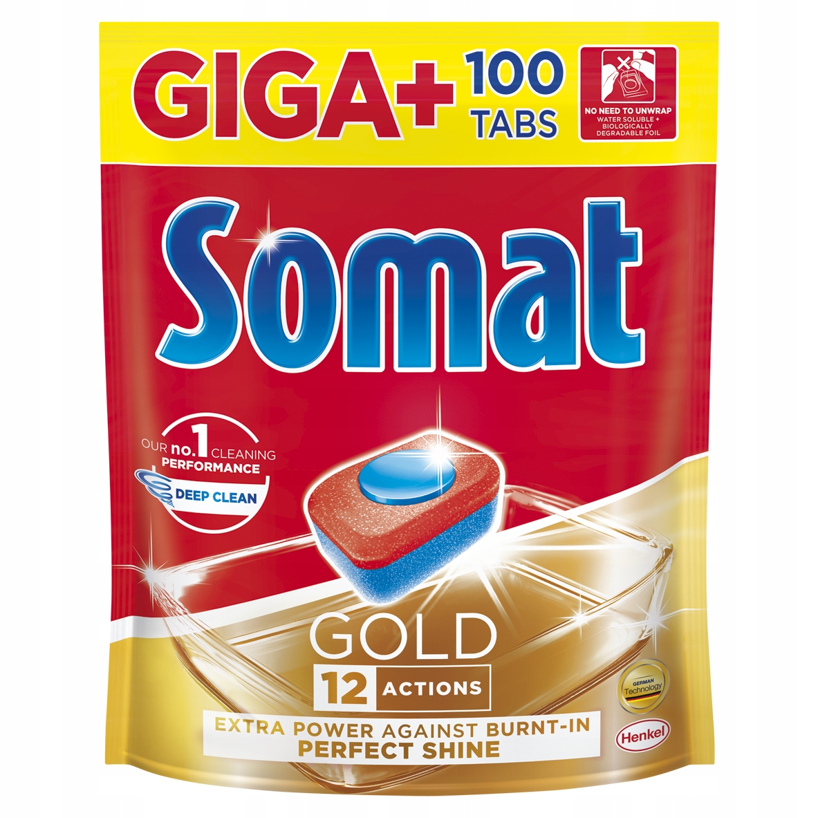

Somat Gold Tabletki do zmywarki Giga+ XXL 100 szt
