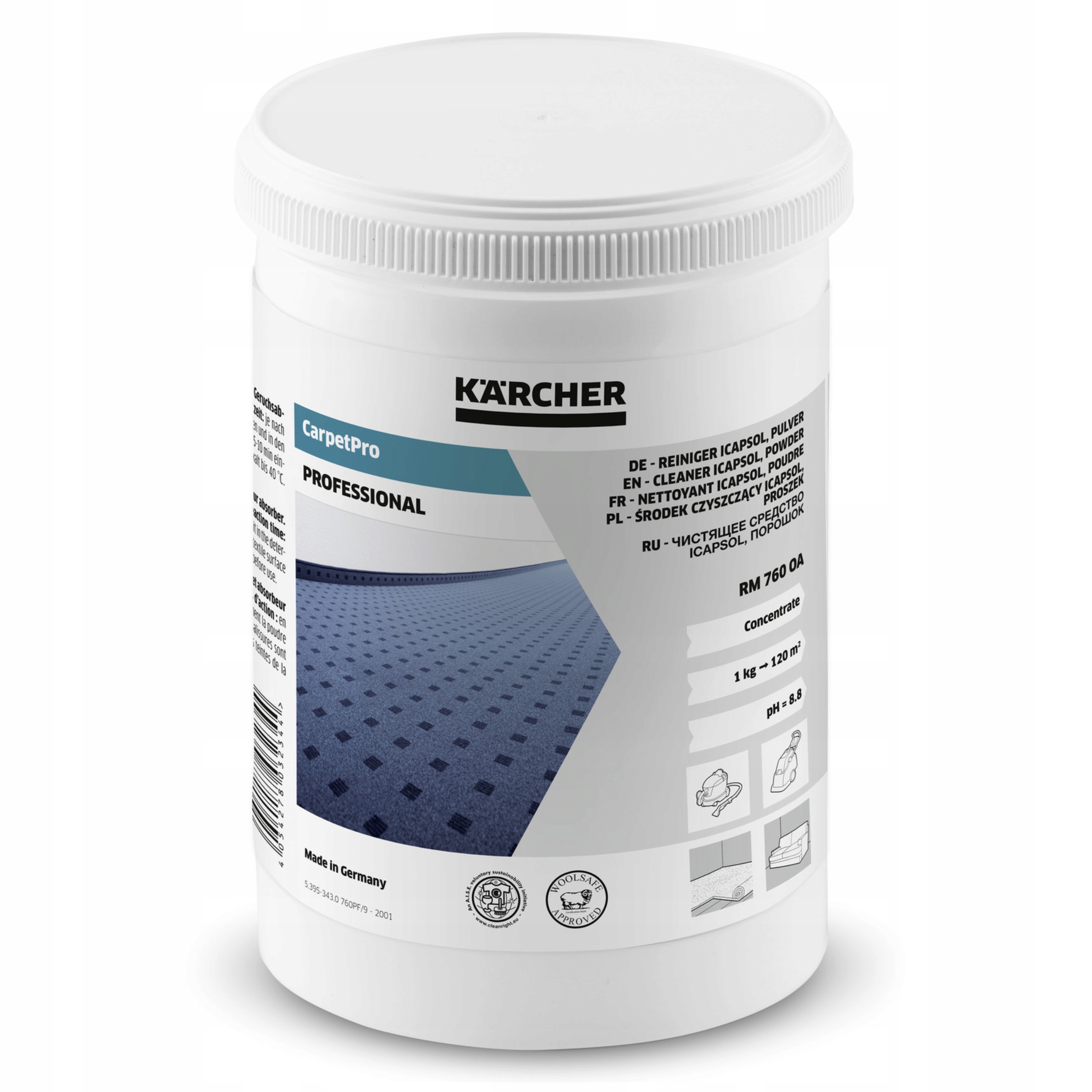 Karcher Proszek Rm 760 Carpet Pro 800g Puzzi New