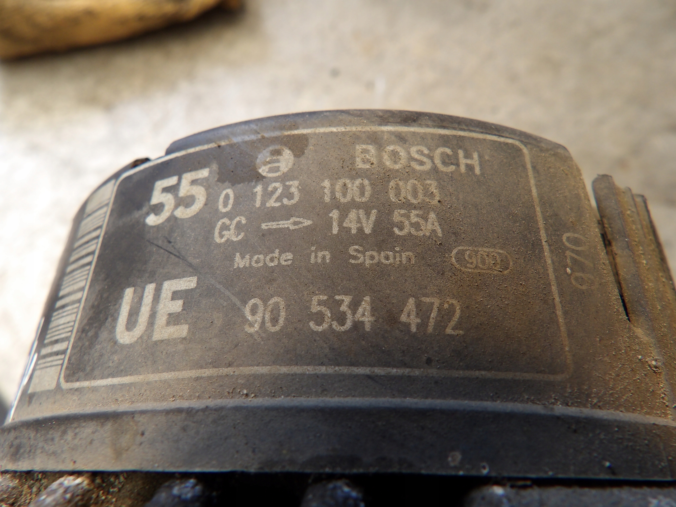 Opel Corsa B alternator 0123100003 90534472