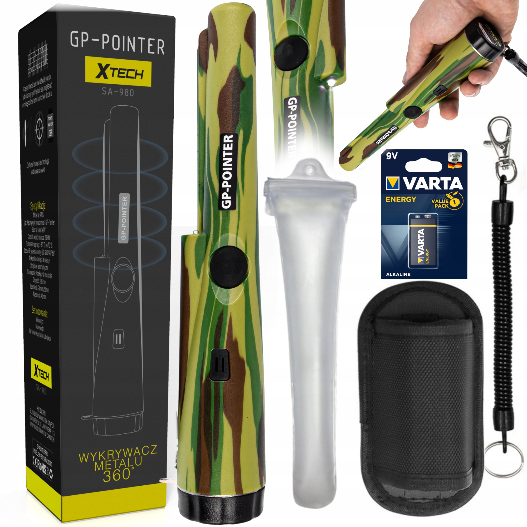 

Wykrywacz Metalu Gp-pointer Pro-pointer Pinpointer