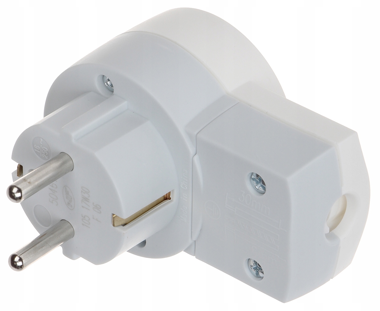 

Wtyczka kątowa 230V 16A Legrand 50461