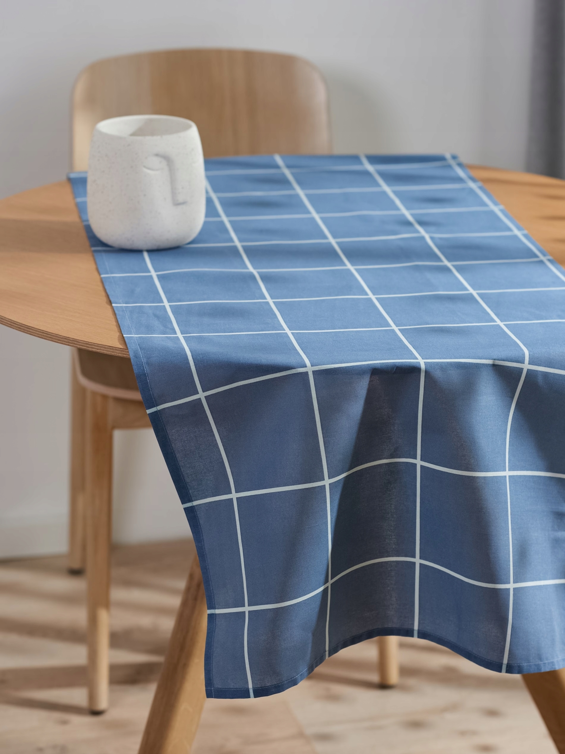 

Obrus Bawełniany bieżnik 50x150cm krata 100% baweł