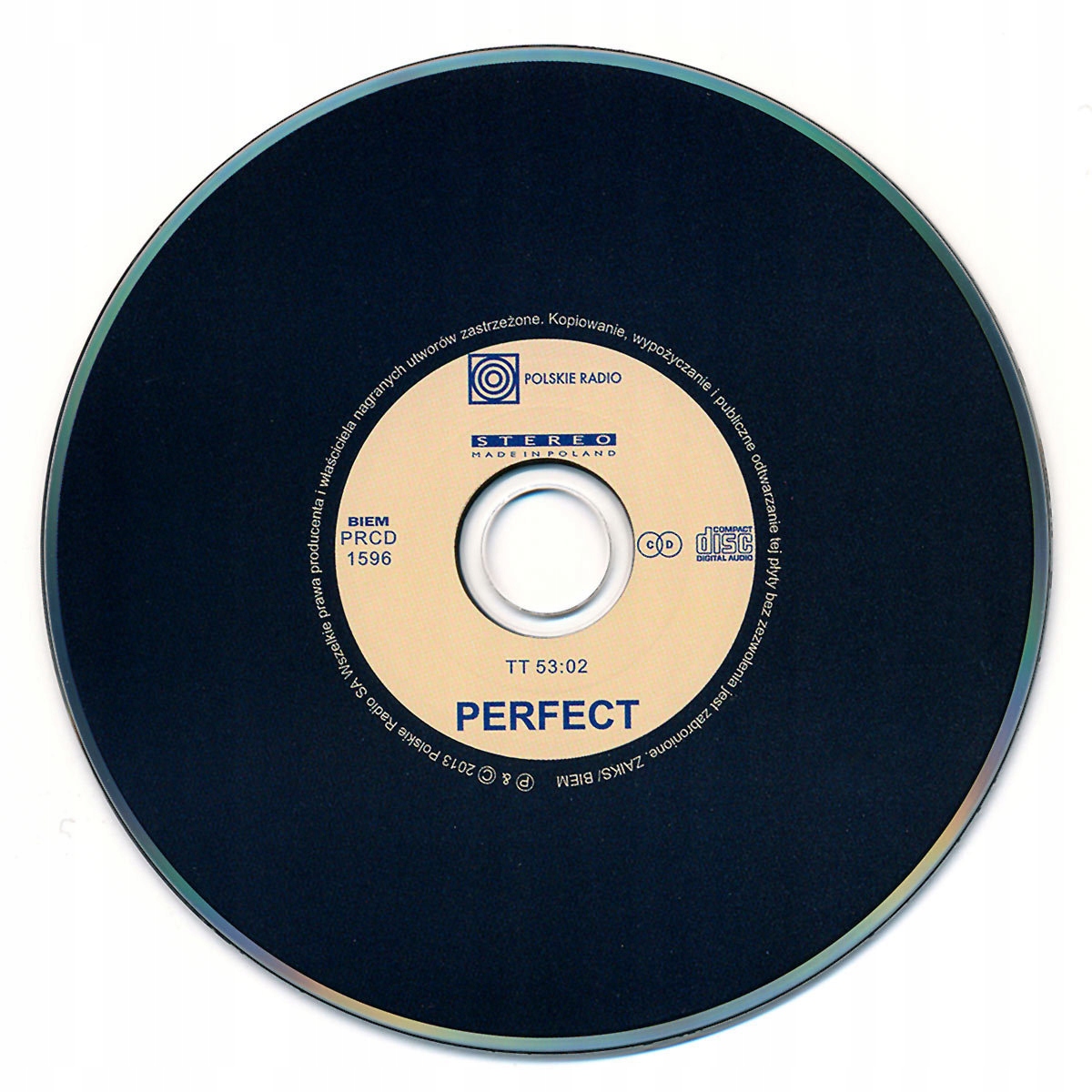 PERFECT BIAŁY ALBUM 1 RAZ NA CD + BONUS - 1 CD Tytuł Perfect