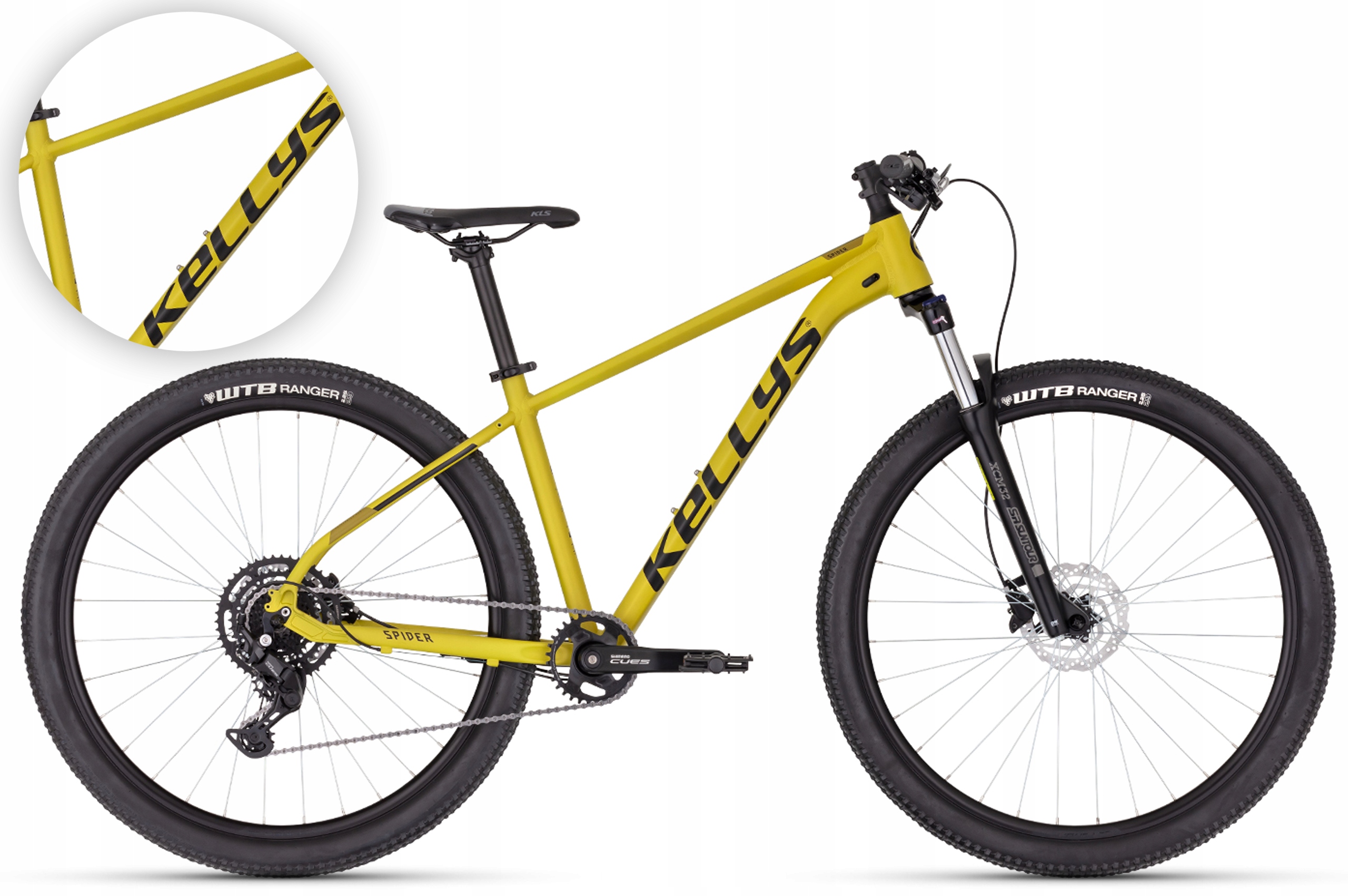 Rower 29" Mtb Kellys Spider X70 rama M 43 cm Yellow żółty R26