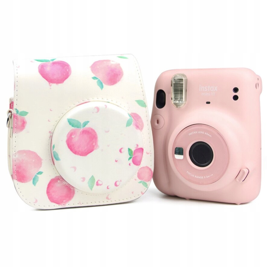 Fujifilm Instax Mini 11 Camera Case Peach Fruit PU