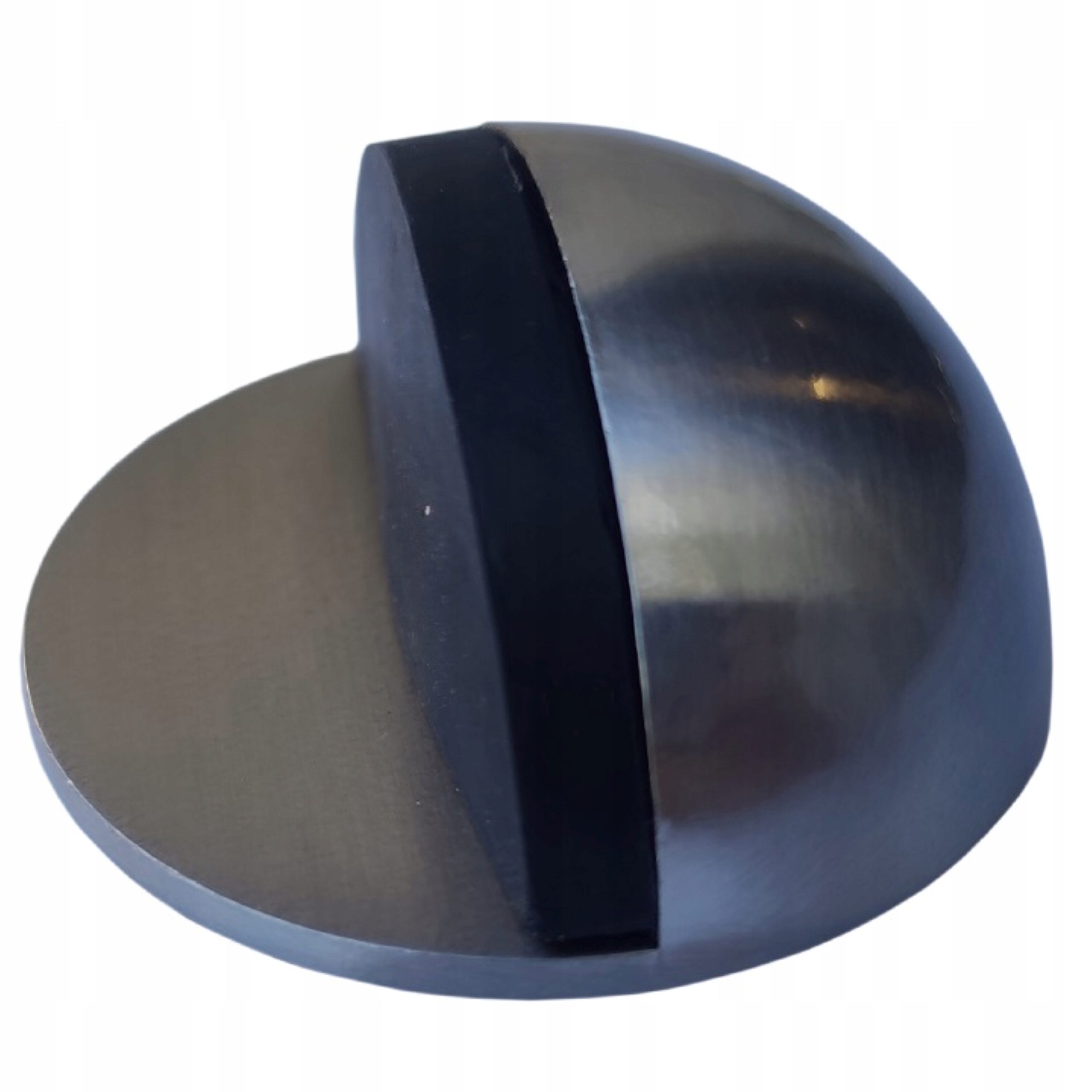 ODBOJNIK OGRANICZNIK STOPER DO DRZWI PRZYKRECANY INOX SATYNA