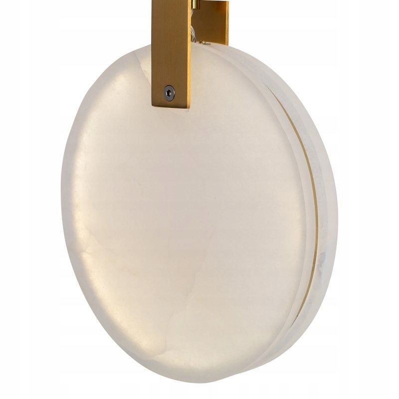 Kamenná glamour lampa mramor Marble kruh do jedálne nad stôl
