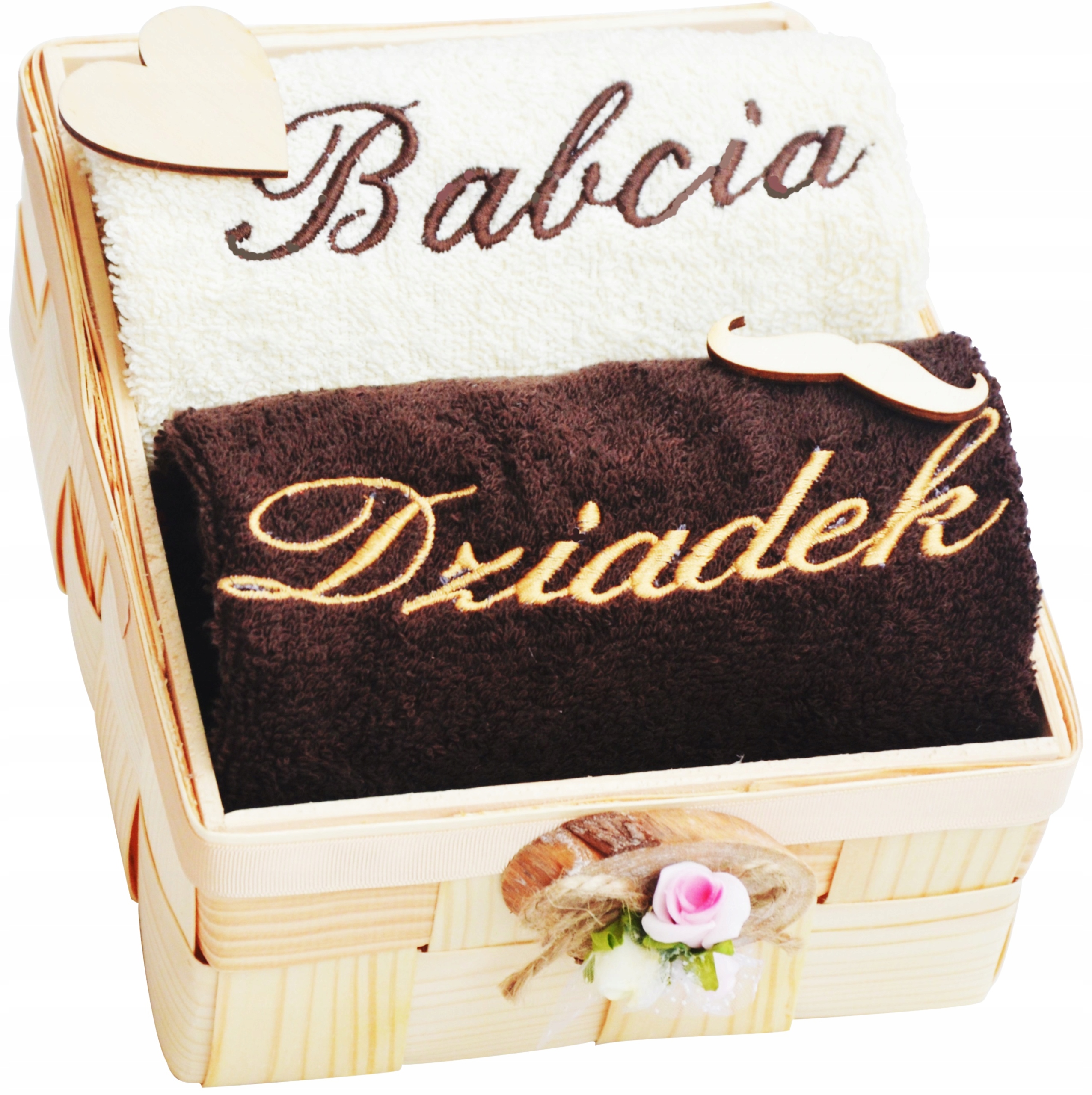 

Prezent na Dzień Babci i Dziadka Komplet Ręczników