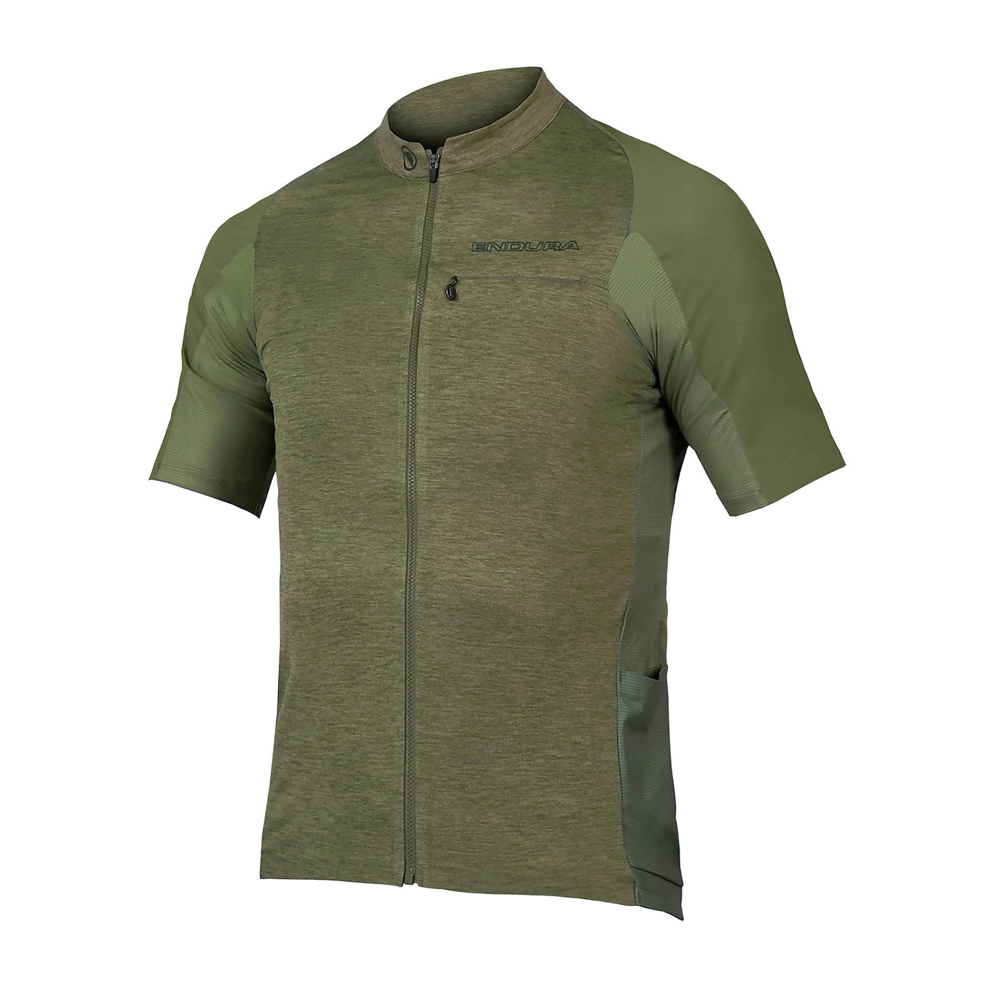 Koszulka rowerowa męska Endura GV500 Reiver S/s olive green M