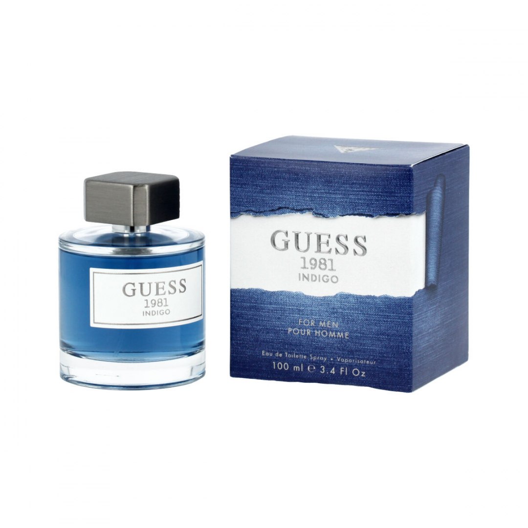 Parfém pro muže Guess Edt 100 ml Guess 1981 Indigo For Men