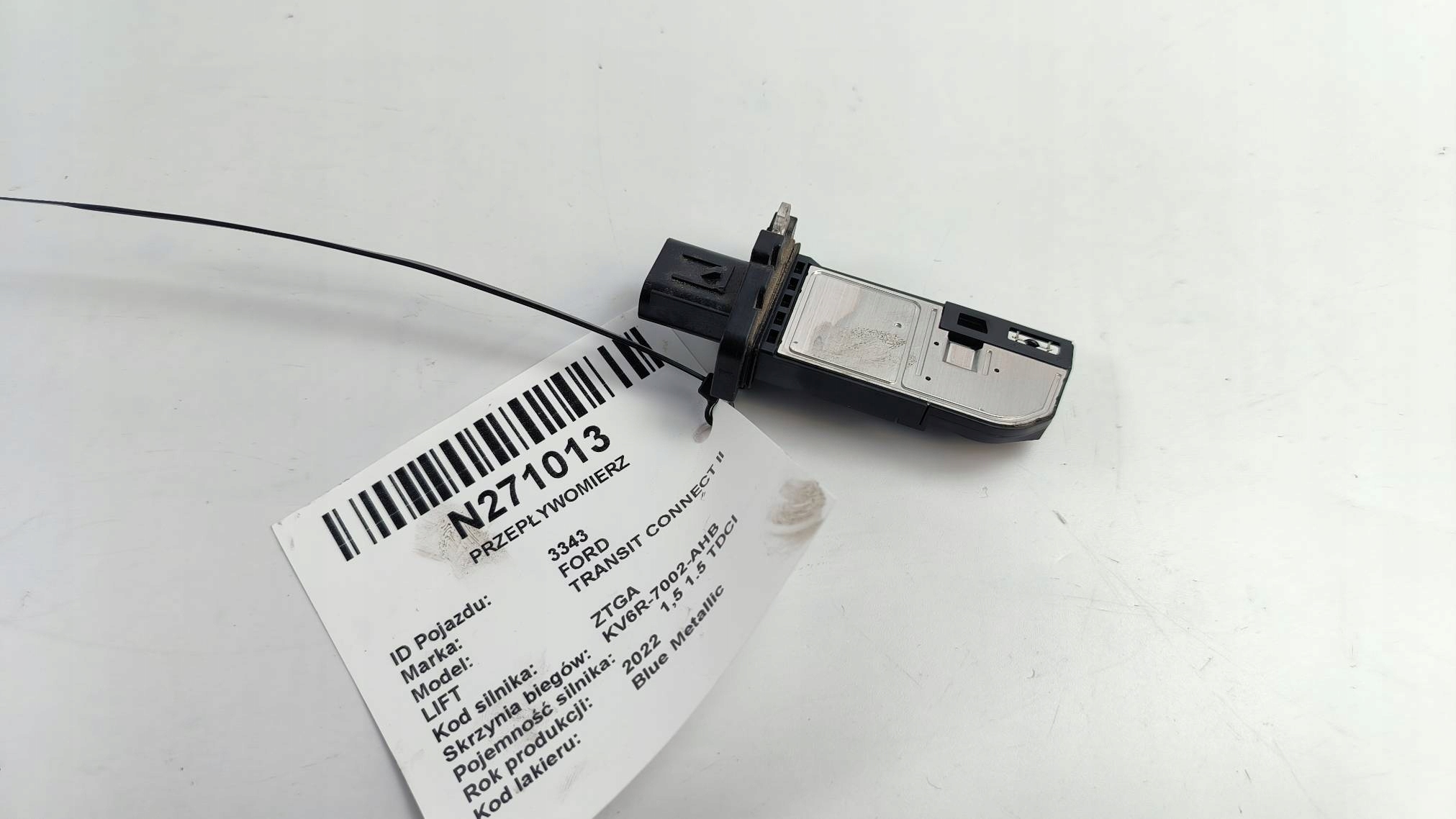 flow meter FORD TRANSIT CONNECT II LIFT