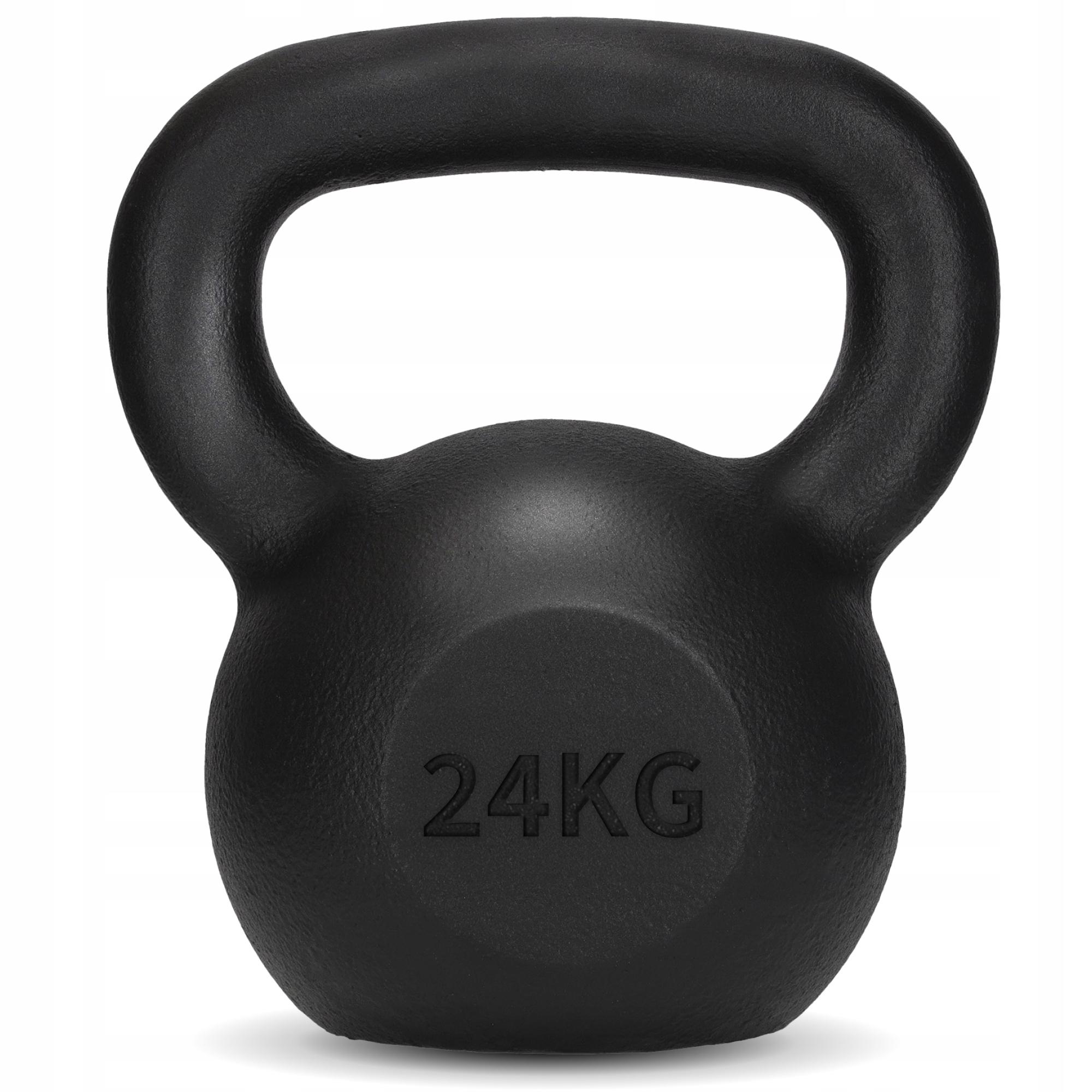 Kettlebell Odważnik Żeliwny Obciążenie Do Treningu Siłowego 24 Kg 4FIZJO
