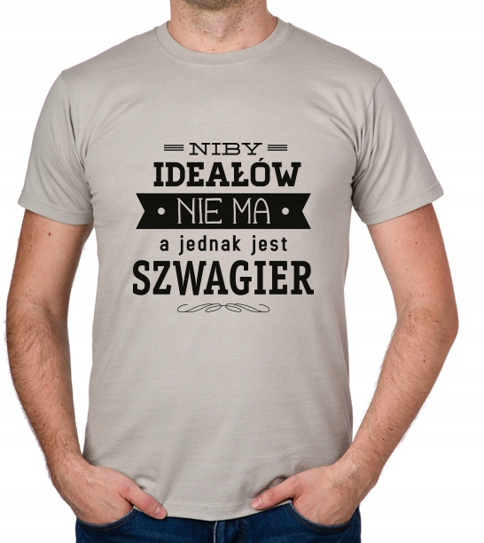 

koszulka Dla Szwagra Szwagier Ideałów Nie Ma