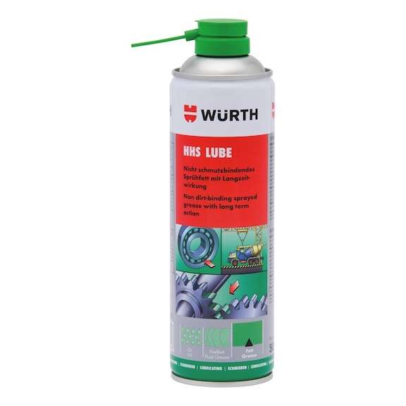 

Wurth Hhs Lube Smar Do Napędu Bram Drzwi 500 ML