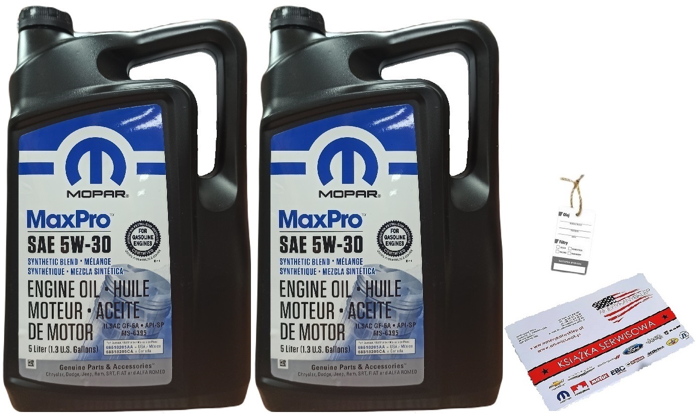 MOPAR 5W30 10L MS-6395 + GRATISY