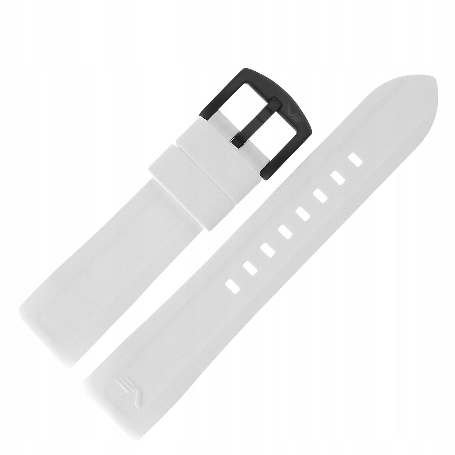 Pásek Rocket N1 Silikon 225 (C620) bílý s černou barvou