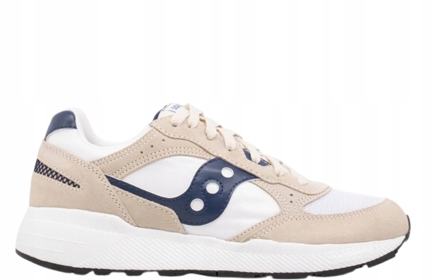 Saucony V Béžové Barvě S Modrým Logem A Síťkou 45 T7F