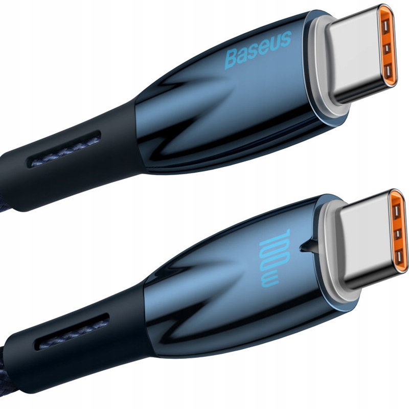 

Kabel Usb-c do Usb-c, Pd, 100W, 2m przewód Baseus