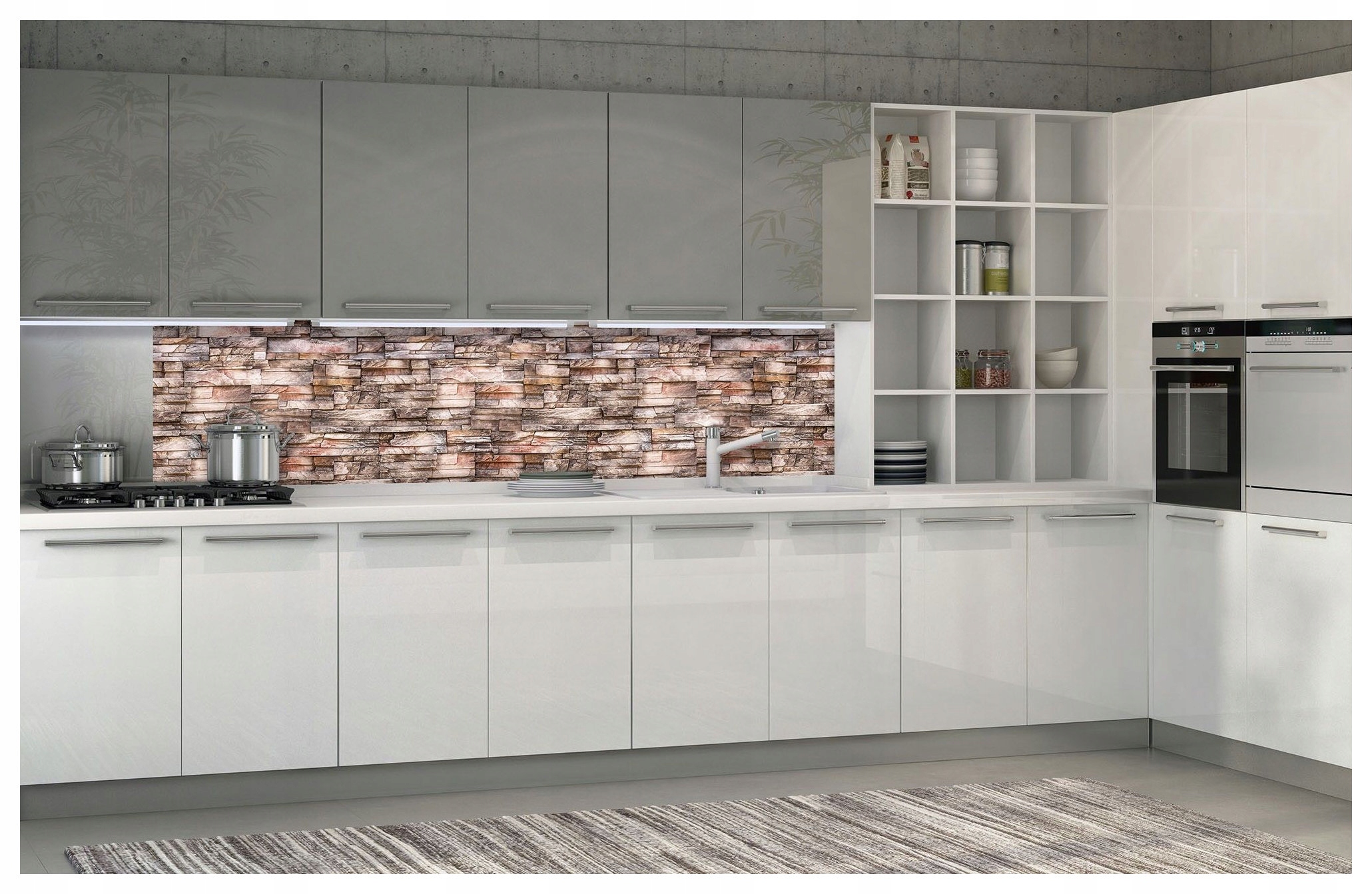 Fototapeta Cihlová zeď imitace cihly Loft rustikální 250x60 lepidlo