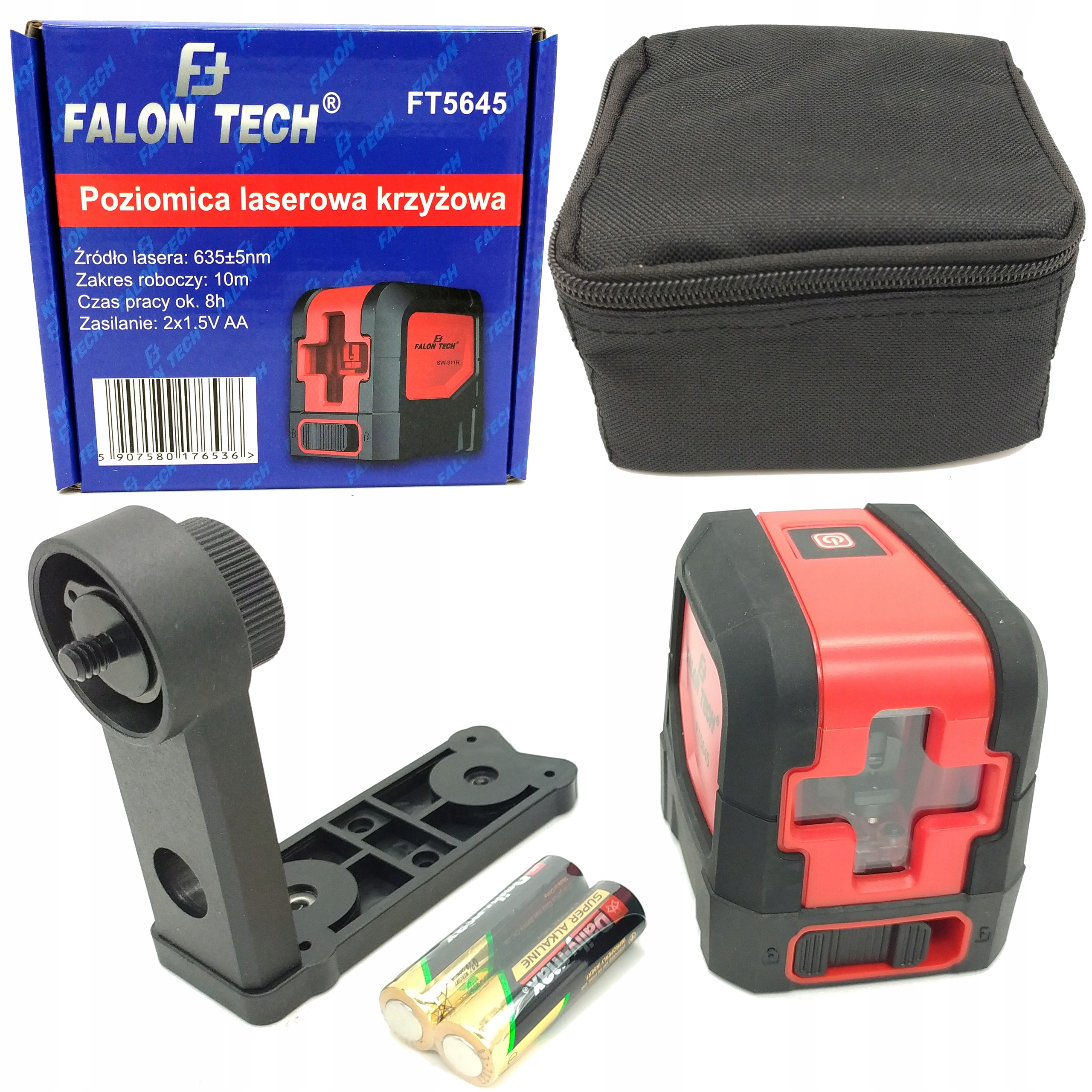 

Poziomica Laserowa Laser Krzyżowy Samopoziomujący