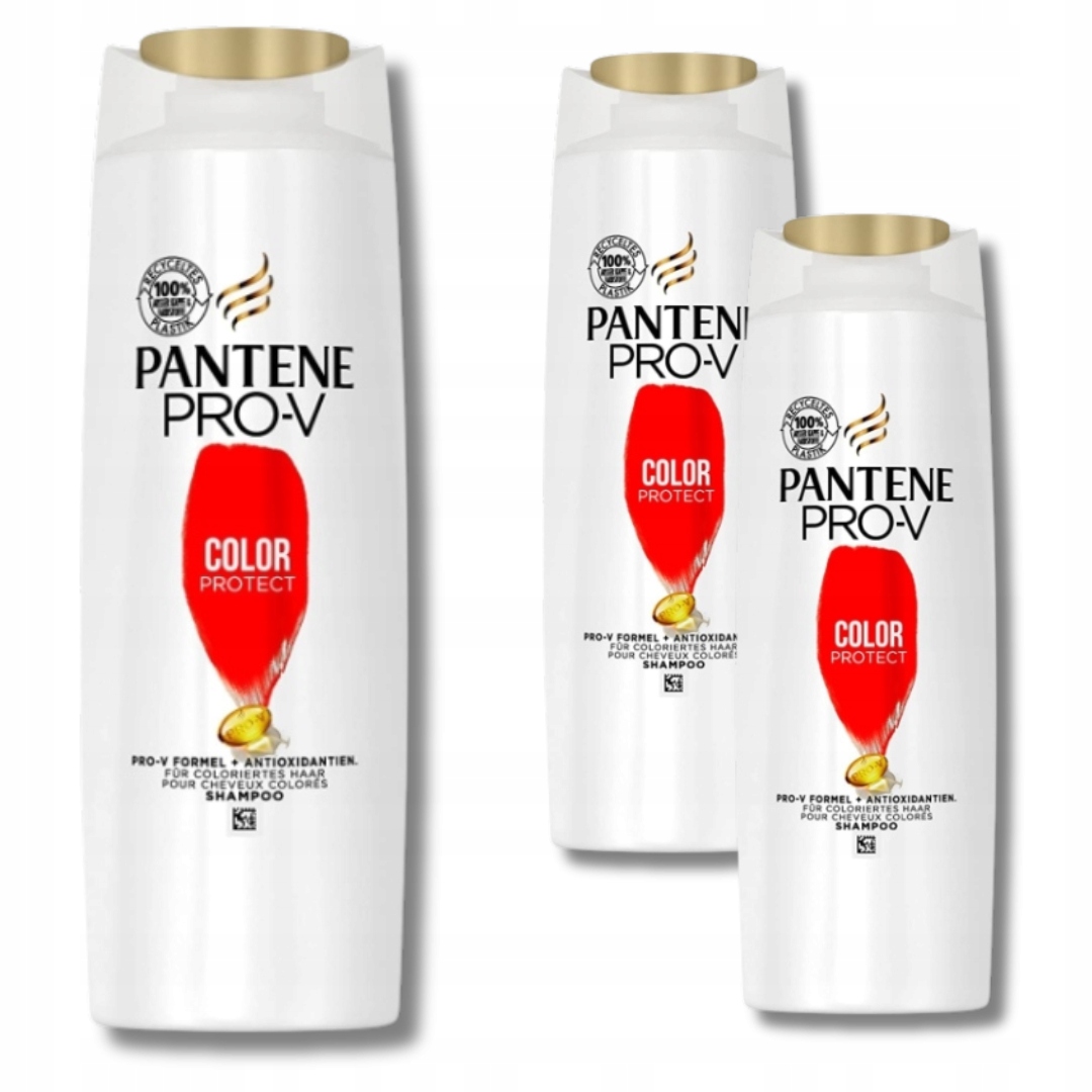 Szampon Do Włosów Pantene Pro-v Color Protect Do Włosów Farbowanych x 3