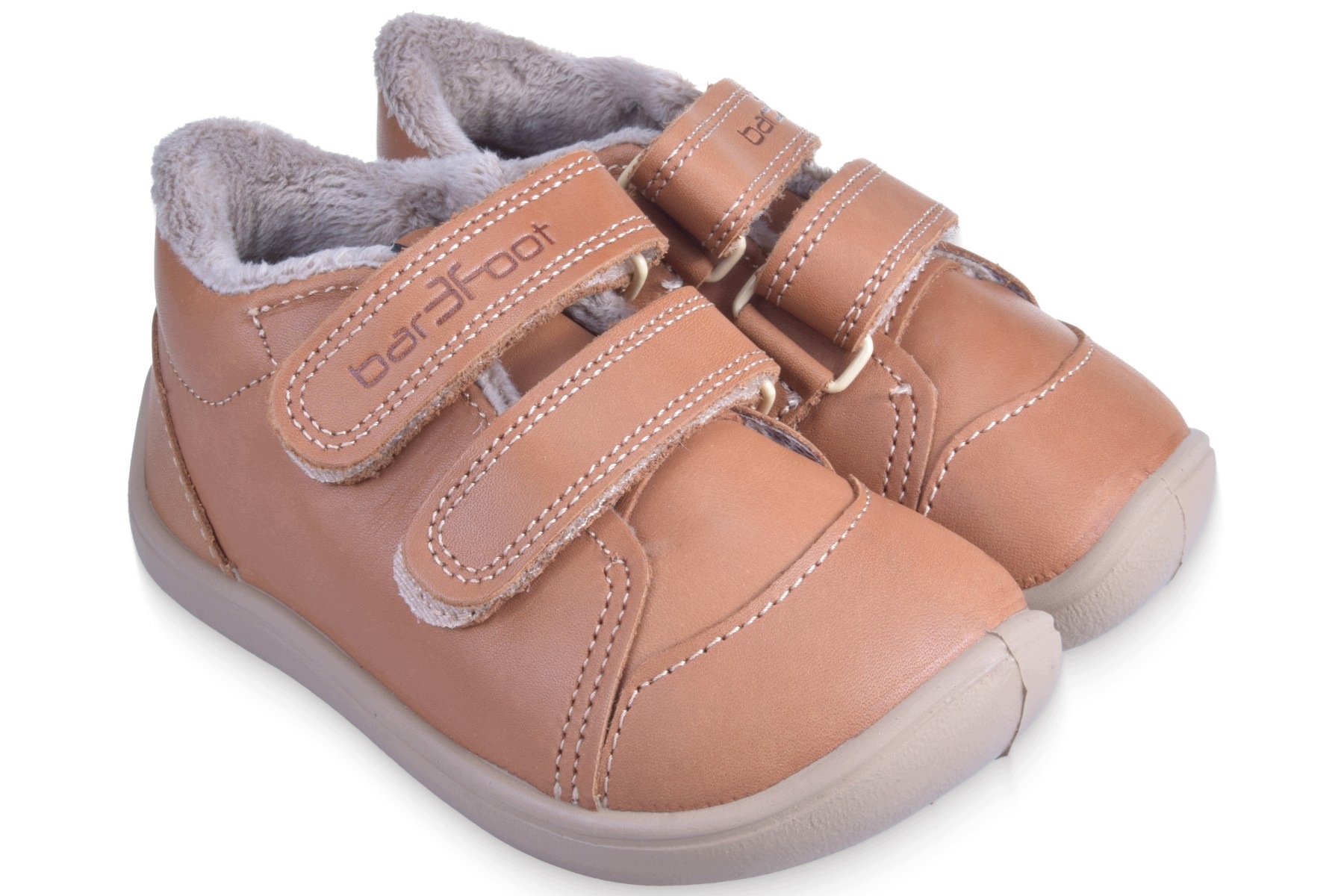 Barefoot Buty Dziecięce Skórzane Półbuty na Rzepy 3F Bar3foot rozmiar 27