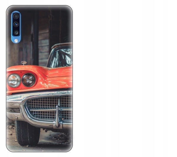 

Etui pokrowiec Samsung Galaxy A70 Samochód vintage