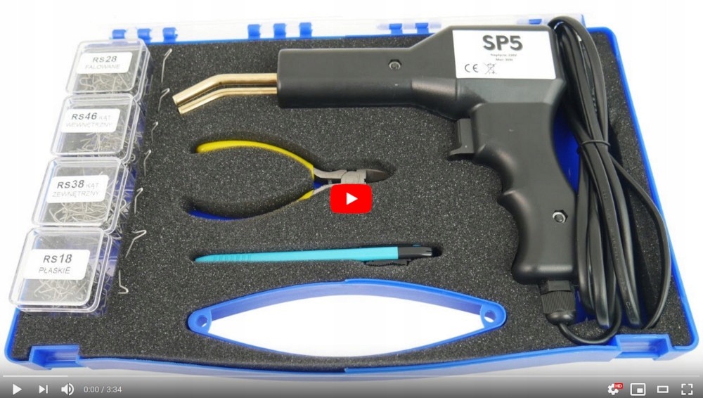 Plastic stitcher SP5 welding machine for plastics 30W