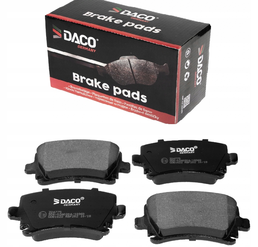 KLOCKI TYŁ VW TOURAN PASSAT B6 B7 CC MASTER-SPORT