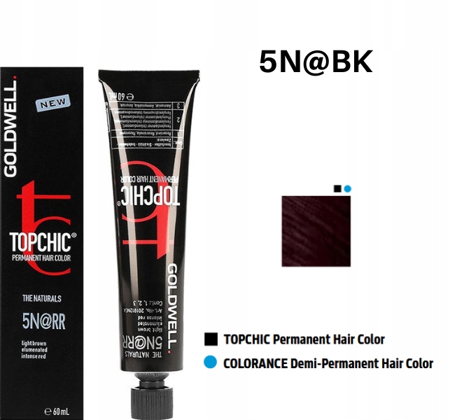

Goldwell Topchic Elumenated 5N@BK Farba 60ml
