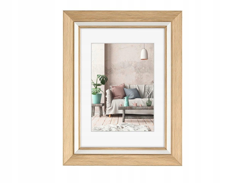 

Ramka Hama Cozy Naturalne drewno 15x20
