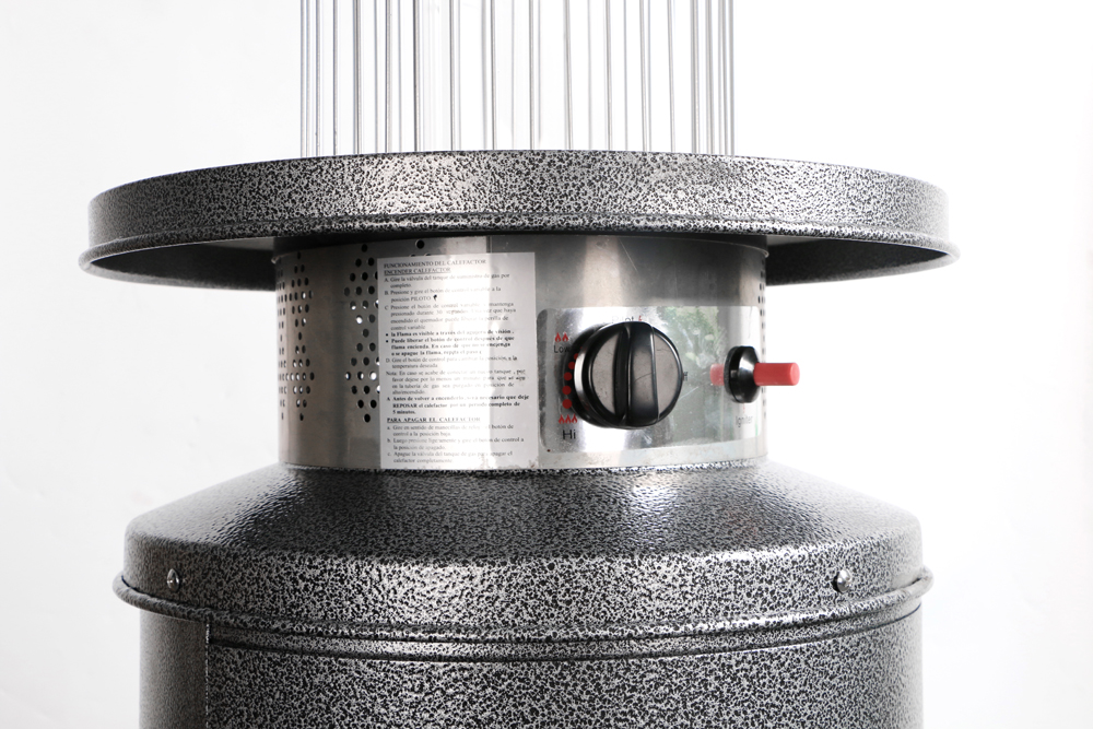 PARASOL GRZEWCZY GAZOWY CZGB-D MODERI Wysokość produktu 218 cm