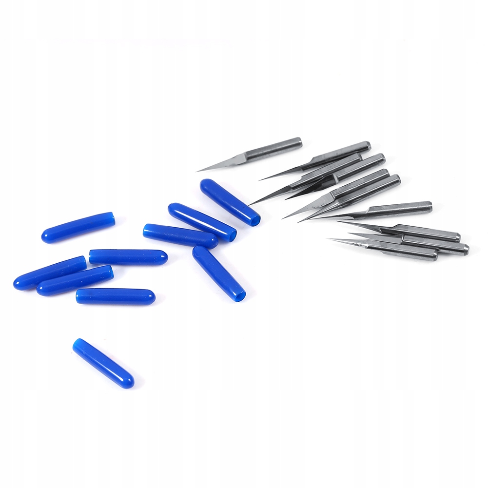 10 kusů 3,175 mm Gravírování karbidu Cnc Bit Router 2W