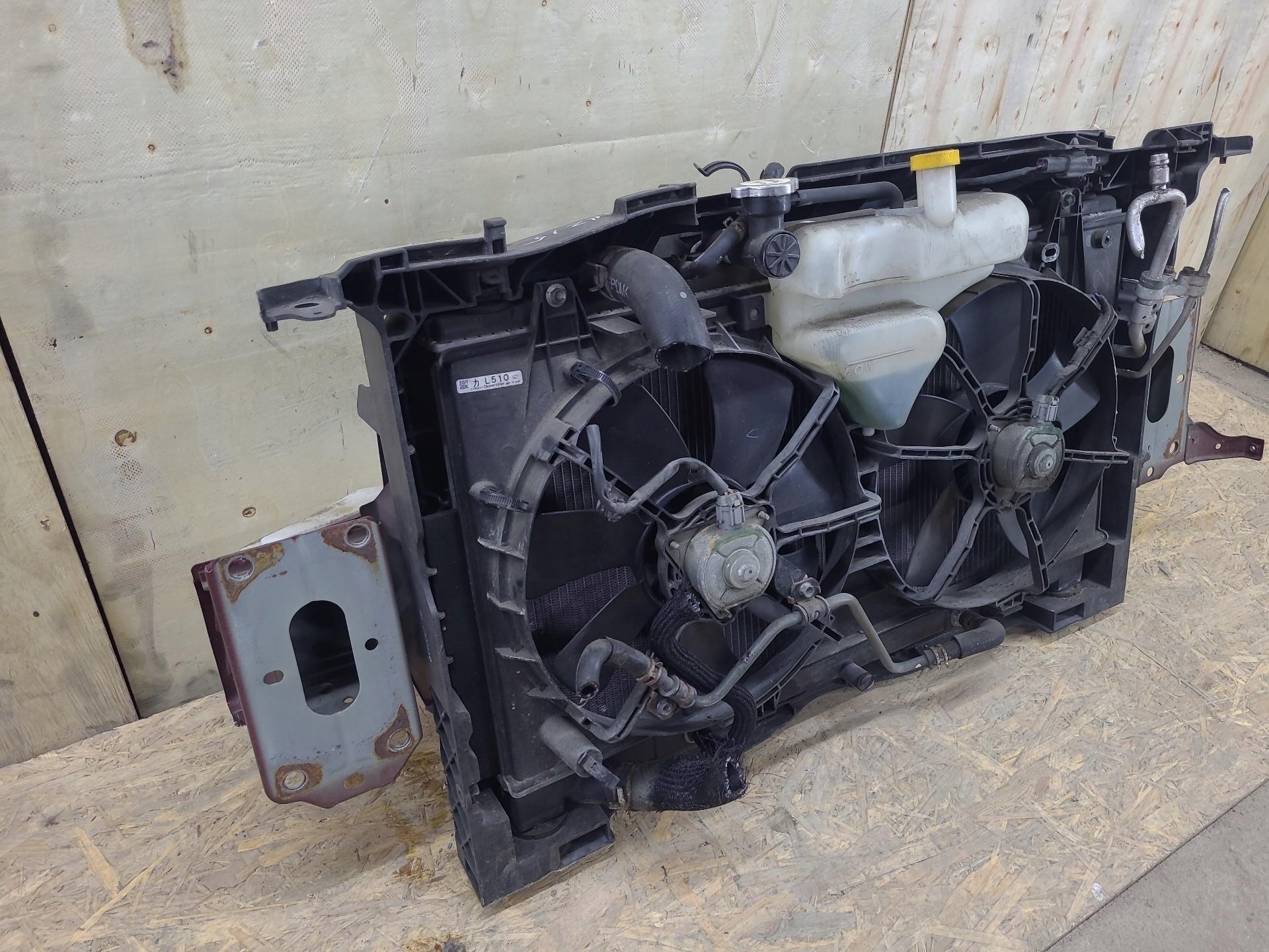 support panel for radiators pillar iron Mazda 6 2 facelift 2009
