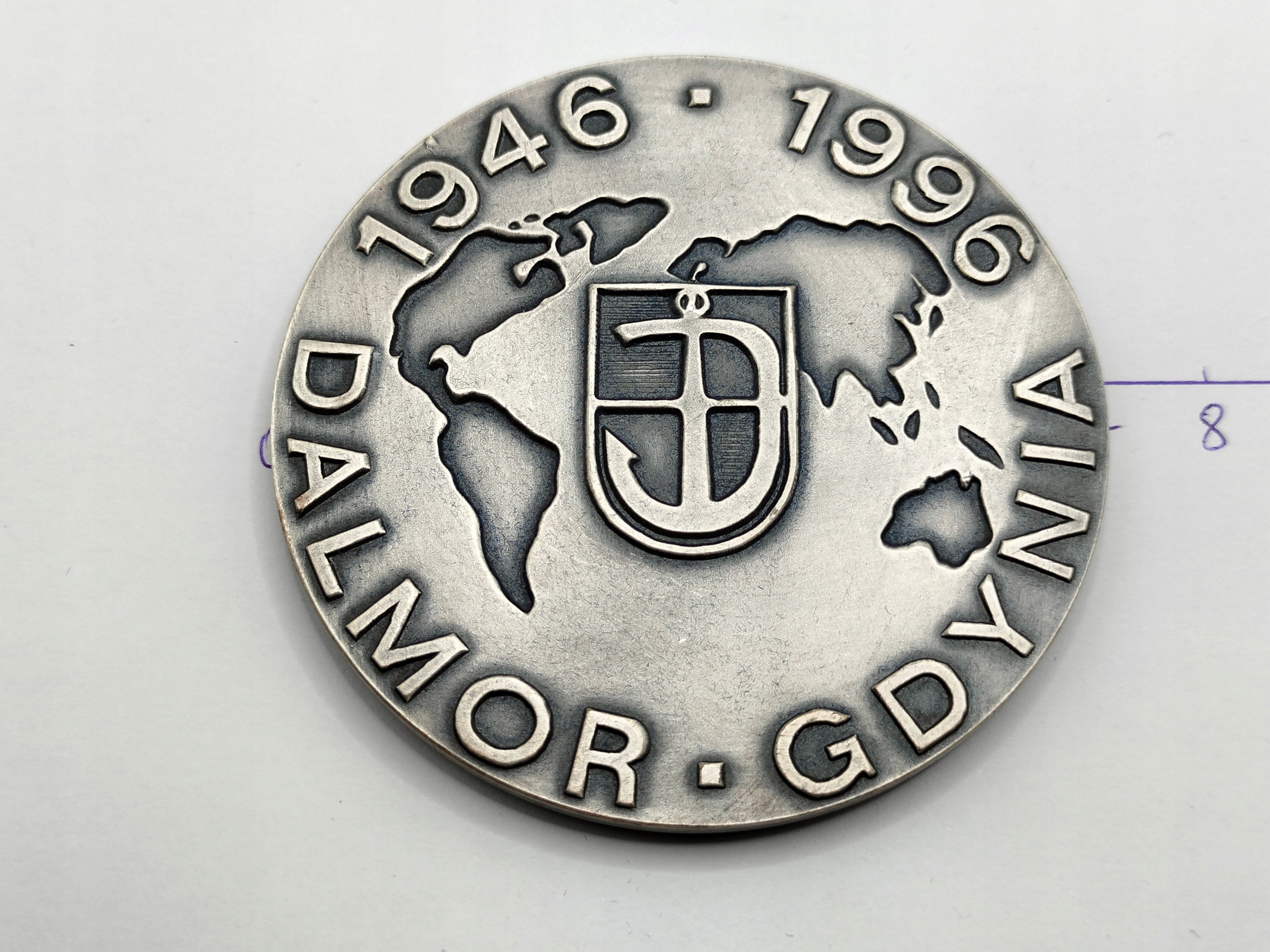 MEDAL 50 LAT DALMOR GDYNIA NR 917