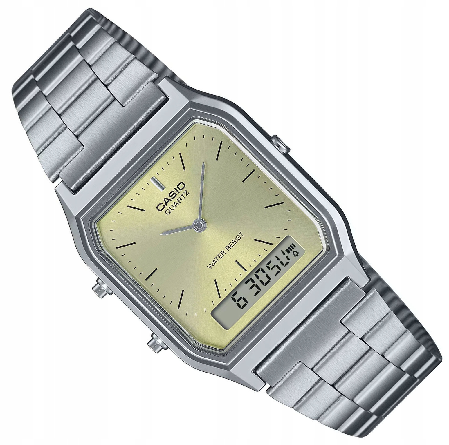 Klasické Zelené Hodinky Casio Retro Vintage AQ-230A -9AMQYES