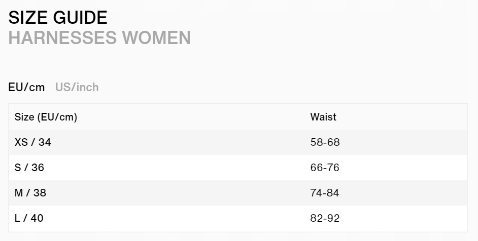 Trapez Windsurfing damski XS ION Jade Model Jade