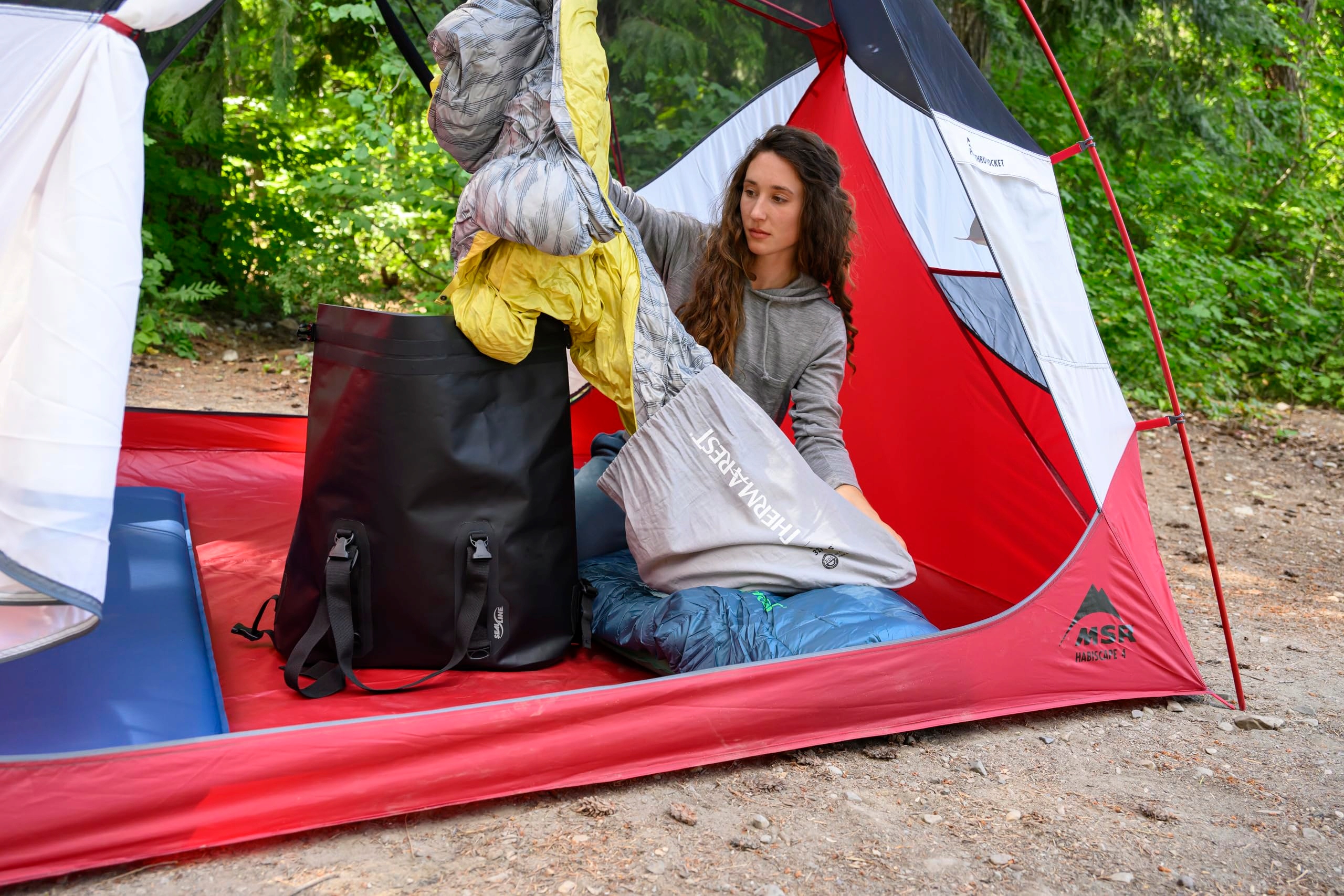 THERM-A-REST Luksusowa Samopompująca Mata Campingowa Piankowa 51x184 cm — miniatura 6