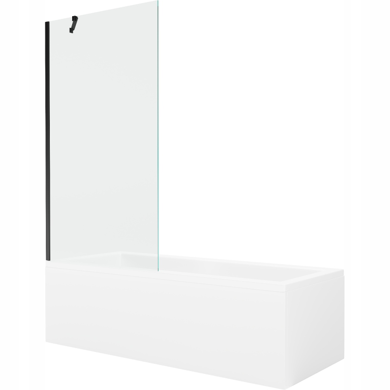 Mexen Cubik vana 160x70 cm s paravanem 90 cm