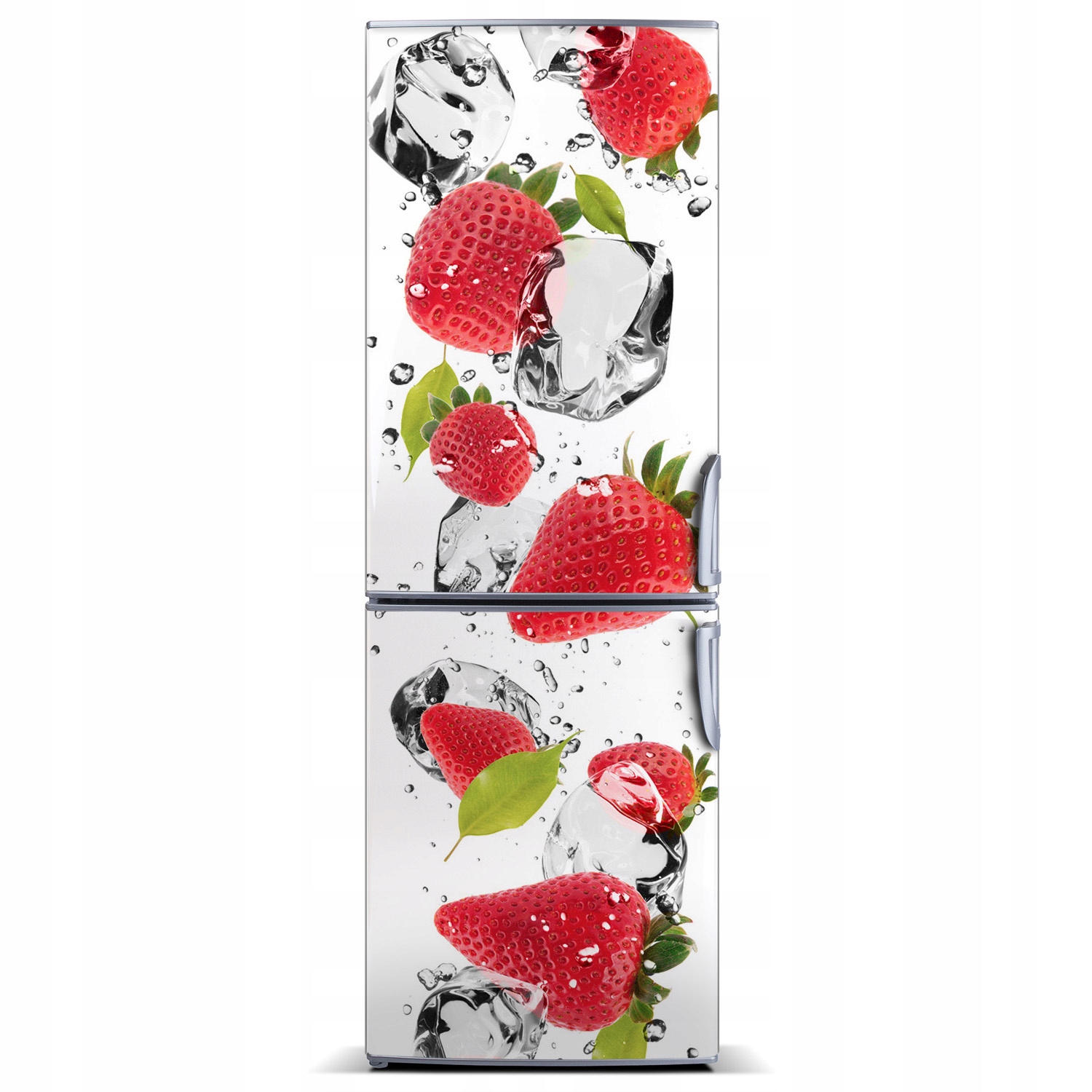 

Naklejka na lodówkę magnetyczna Truskawki 60x180