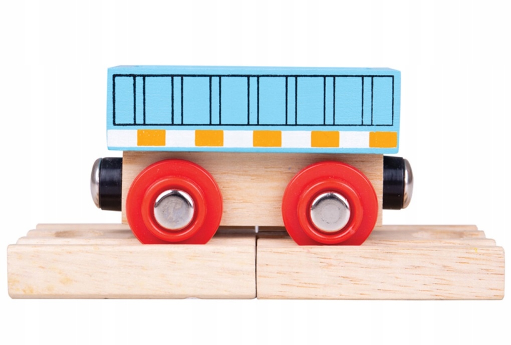 

Wagon towarowy niebieski BJT483 Bigjigs