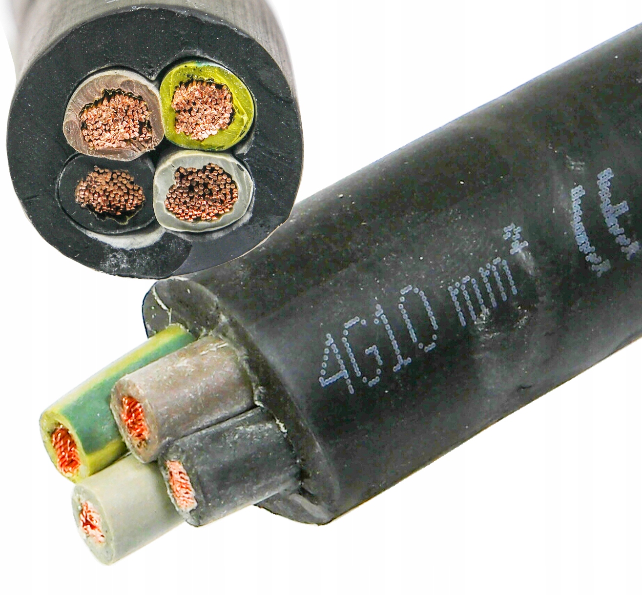 

Przewód Kabel gumowy siłowy 750V Onpd -25stC 4x10