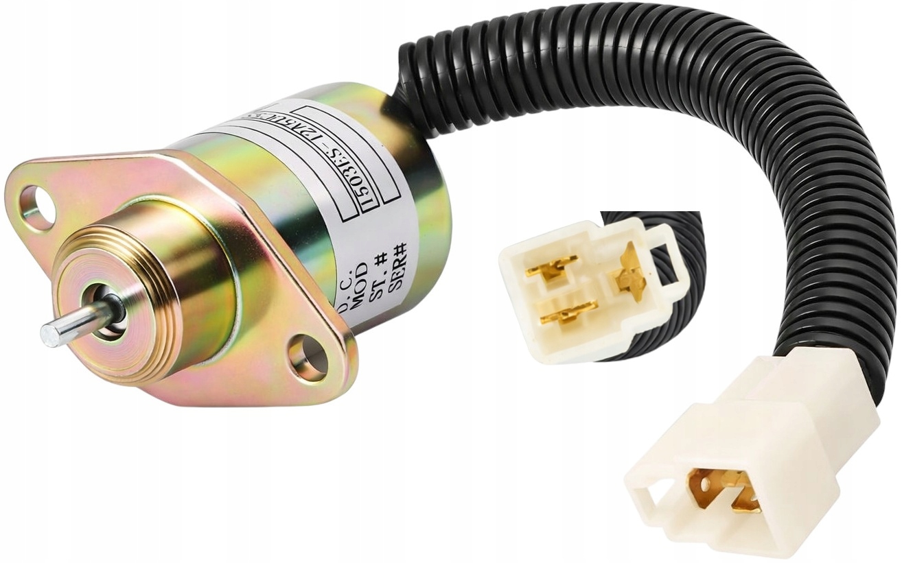 Cívka hašení motoru Genie Jlg Terex Kubota 12V 866030GT solenoidový hasicí přístroj