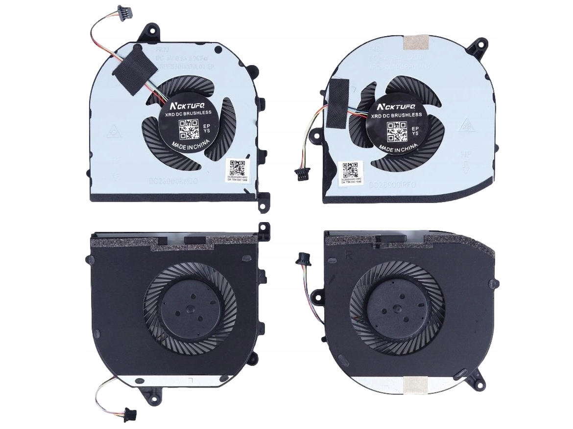 Ventilátory Do Dell Xps 15 9570 15 7590 Precision 5530 M5530 5V Cpu Gpu