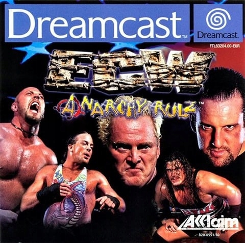 ECW Anarchy Rulz - SEGA DREAMCAST PAL PUDEŁKO